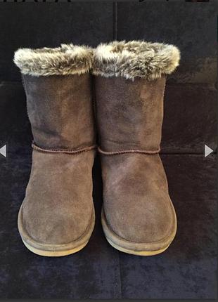 Уггі замша шоколадні