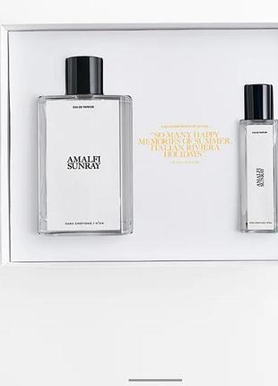 Zara amalfi sunray 90ml+15ml edp1 фото