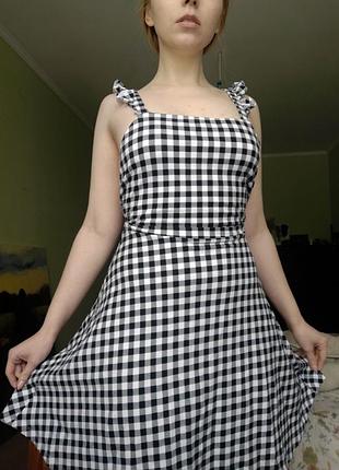 Сарафан asos в клетку 2