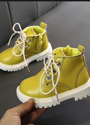 Ботинки на девочку,деми, весна