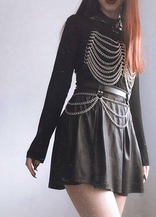 🌺🌸🍃* •. ¸набор портупея с цепями* •. ¸🍃🌸🌺