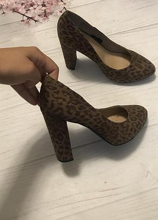 Туфли леопардовые
