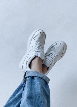 Nike air force1 white🆕шикарные кроссовки найк🆕купить наложенный4 фото