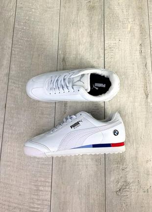 Puma roma white🆕шикарные кроссовки пума🆕купить наложенный платеж