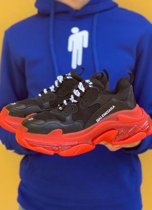 Кроссовки в стиле balenciaga triple s кросівки жіночі баленсиага