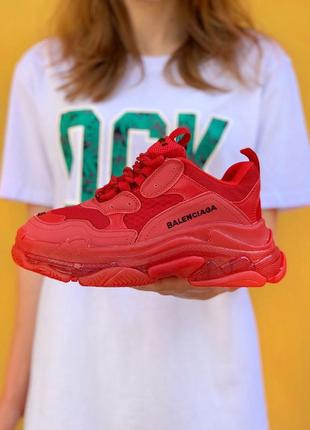 Кроссовки в стиле balenciaga triple s кросівки жіночі мужские баленсиага2 фото