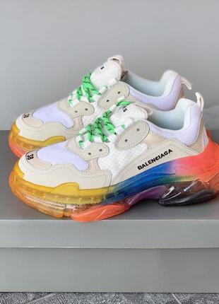 Кроссовки в стиле balenciaga triple s баленсиага кросівки жіночі