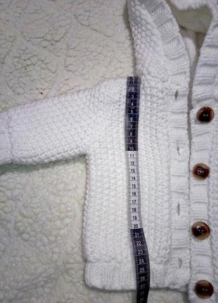 Кофта вязана з ушками
