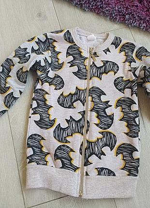 Кофта утеплена бетмен