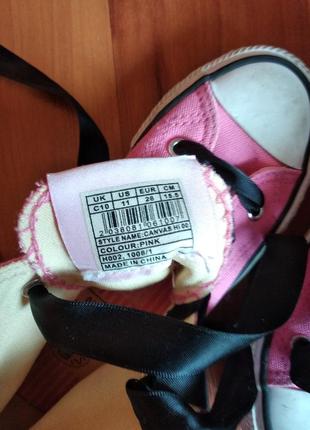Кеди мокасини рожеві конверс converse 4