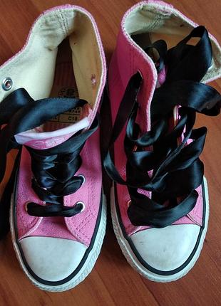 Кеди мокасини рожеві конверс converse 2
