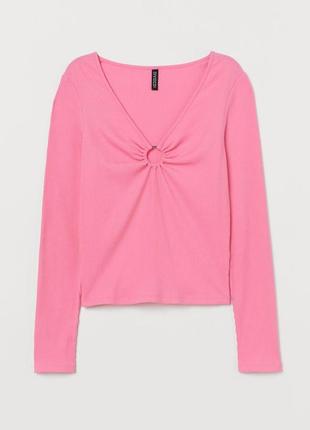 Топ з трикутним вирізом h&m