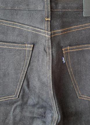 Темно-синие мужские джинсы levi's | levis made & crafted selvedge2 фото