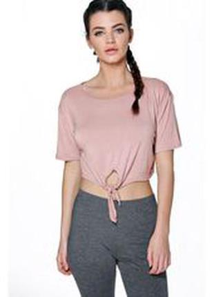 Блузка - футболка boohoo fit nude