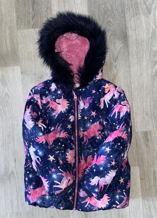 Красива, тепла курточка tu 2-3 роки