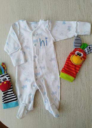 Новий чоловічок сліп комбінезон фламінго для новонародженого