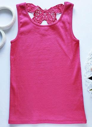 Стрейч! новая ажурная майка  артикул: 6490