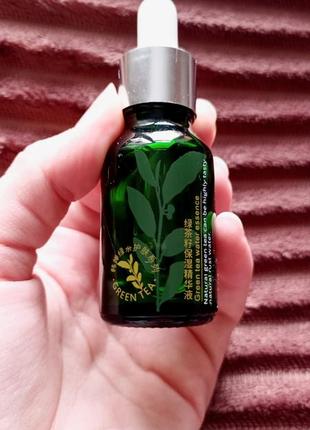 Сыворотка для лица с экстрактом зеленого чая rorec greentea water essence (15мл)2 фото