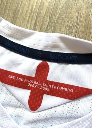 Коллекционная футбольная форма umbro england home 2007/09 wayne rooney 96 фото