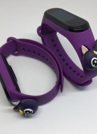 Ремінець mi band 3 mi band 4 🐷 з іграшкою
