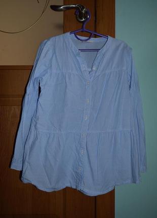 Блузка, рубашка на 7-8лет (130)1 фото