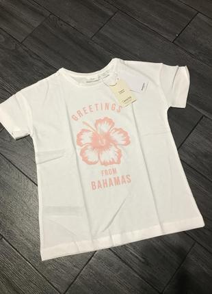 Детская футболка манго на малышку 9-10л organic cotton1 фото