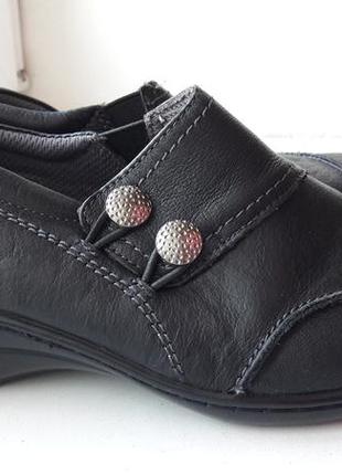 Туфлі натур шкіра