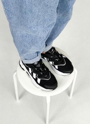 Adidas ozweego🆕шикарні жіночі кросівки🆕чорно-білі адідас🆕жіночі кросівки🆕на весну7 фото