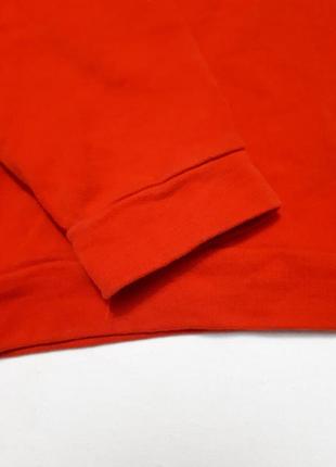 Крутой красный свитшот спортивная уктроченная кофта олимпийка подростковая4 фото