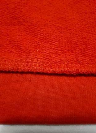 Крутой красный свитшот спортивная уктроченная кофта олимпийка подростковая5 фото