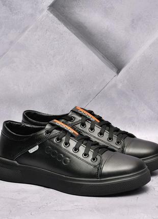 Кеди чоловічі шкіряні ecco 2