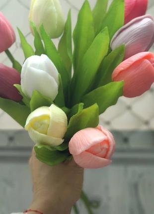 Тюльпаны из мыла1 фото
