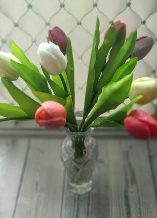 Тюльпаны из мыла3 фото