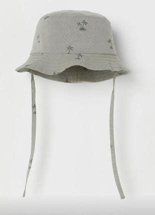 H&amp;m панамка на завязках на 9-12 месяцев