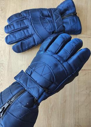Мужские спортивные лыжные термо перчатки, l