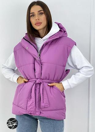 Дуті жилети з капюшоном