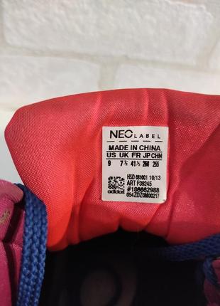Стильные, брендовые, яркие кроссовки adidas neo label7 фото