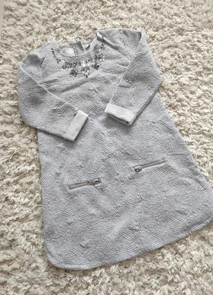 Жаккардовое платье на 12 лет от tu