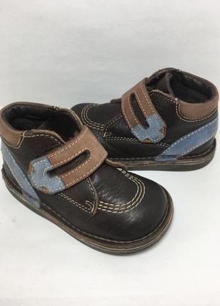 Оригинальные кожаные ботиночки kickers, р232 фото