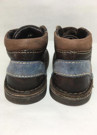 Оригинальные кожаные ботиночки kickers, р235 фото