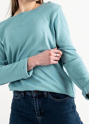 Женский лонгслив, трикотаж