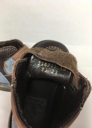 Оригинальные кожаные ботиночки kickers, р2310 фото