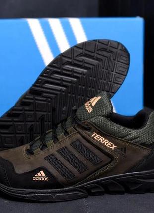 Мужские кроссовки из натуральной кожи adidas terrex2 фото