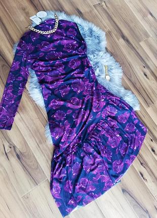 Платье na-kd на один рукав