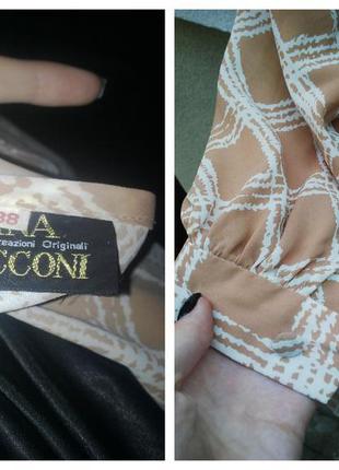 Красивое,винтажное платье,дизайнерское gina bacconi,оригинал,люкс бренд.италия. 5