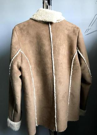 Женская куртка из искусственной замши р.48-502 фото