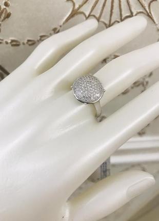 Серебряное кольцо с фианитами zarina5 фото