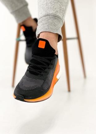 Отличные мужские кроссовки clog adidas alphaboost чёрные5 фото
