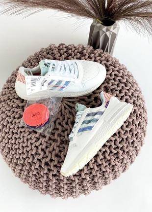 Шикарные мужские кроссовки adidas zx500 rm белые2 фото