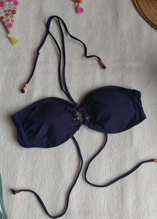 Синій ліф бандо р 36/38